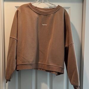 Rhythm Oversized Crop Seeatshirt